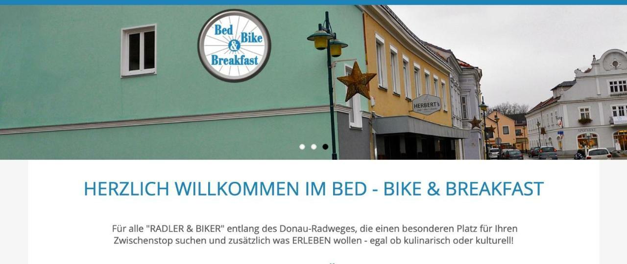 Bed Bike & Breakfast Panzió Traismauer Kültér fotó